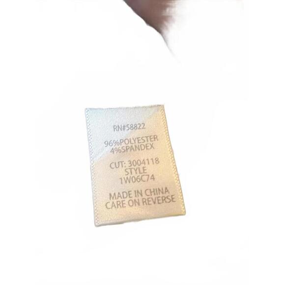 Max Studio Women's Printed Crepe Tunic Lightweight Blouse 2X Desk to Dinner - Picture 4 of 7